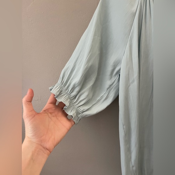 NWT Lola & Sophie Mint Color Blouse - Picture 3 of 9